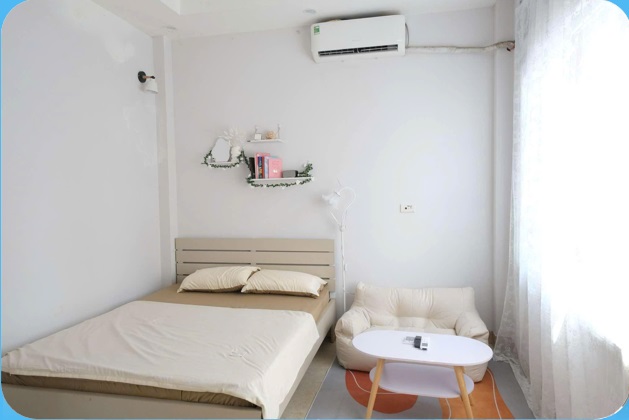 chinh chu cho thue phong tro 25m full do (co the lam vp) tai phan chu trinh, ha noi. lh 0912968818