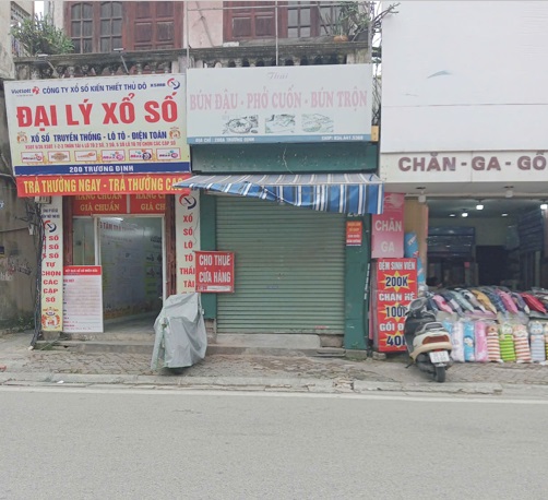 cho thue cua hang va o tai 200a truong dinh, tuong mai, ha noi, 090 388 1961