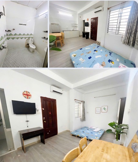 cho thue phong tai 60/77 ly chinh thang (vo thi sau, q.3) p.xuan hoa, (di loi 433 hoang sa thi de di va duong dep), 0372