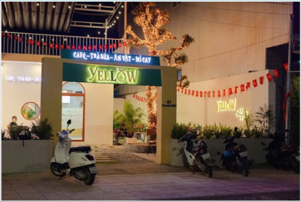 ⭐chinh chu sang nhuong toan bo quan cafe - tra sua yellow cofee tai phu cat, gia lai. 0385915173