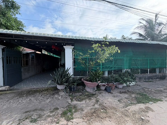 ⭐️ban nha mat tien be tong ap 2, suoi ngo, tan hoa, tay ninh - co san nha o, tho cu 145m²; 0987795392