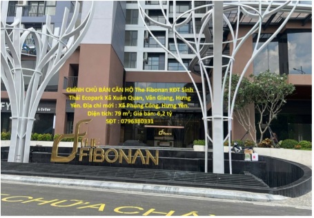 ⭐️chinh chu ban can ho the fibonan kdt sinh thai ecopark, xuan quan (van giang), hung yen. 0796380331