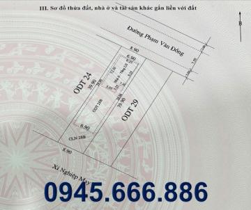 🔥Chính chủ bán đất mặt tiền Phạm Văn Đồng (Cẩm An), P.Hội An Tây mới. 0945.666.886🔥